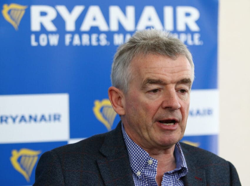 Boryspil,,Ukraine,-,March,23,,2018:,Ryanair's,Chief,Executive,Officer