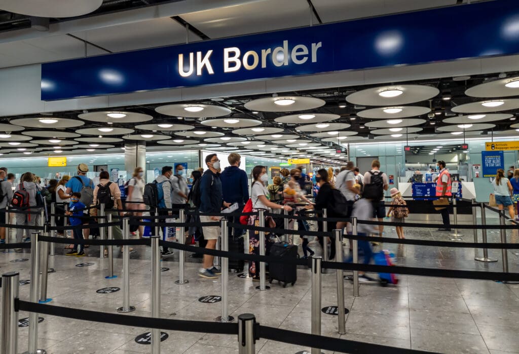 UK Passport gates