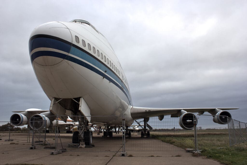 Abandoned,Aircraft,At,Manston