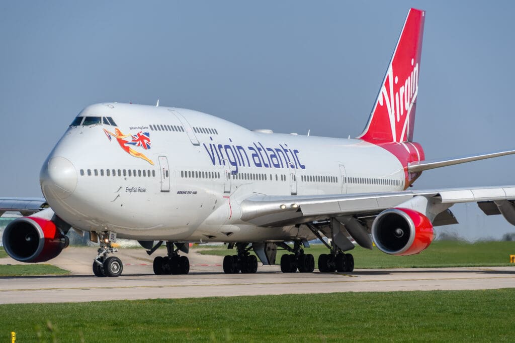 Manchester,,United,Kingdom,-,April,21st,,2018:,Virgin,Atlantic,Boeing