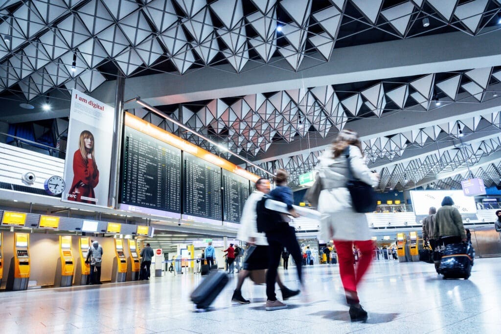 Traffic at Germany’s main hub airport Frankfurt increased by 21 per cent year-on-year to 59.4 million travellers in 2023 but remained nearly 16 per cent below pre-Covid levels.