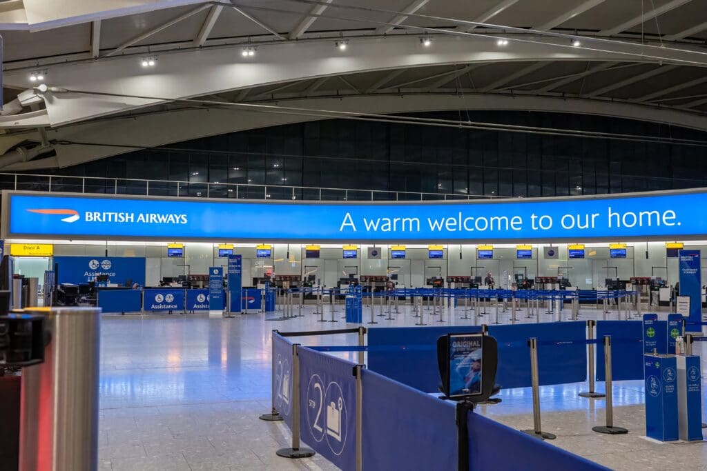 British Airways will temporarily close the security area within its Heathrow T5 First Wing this week.