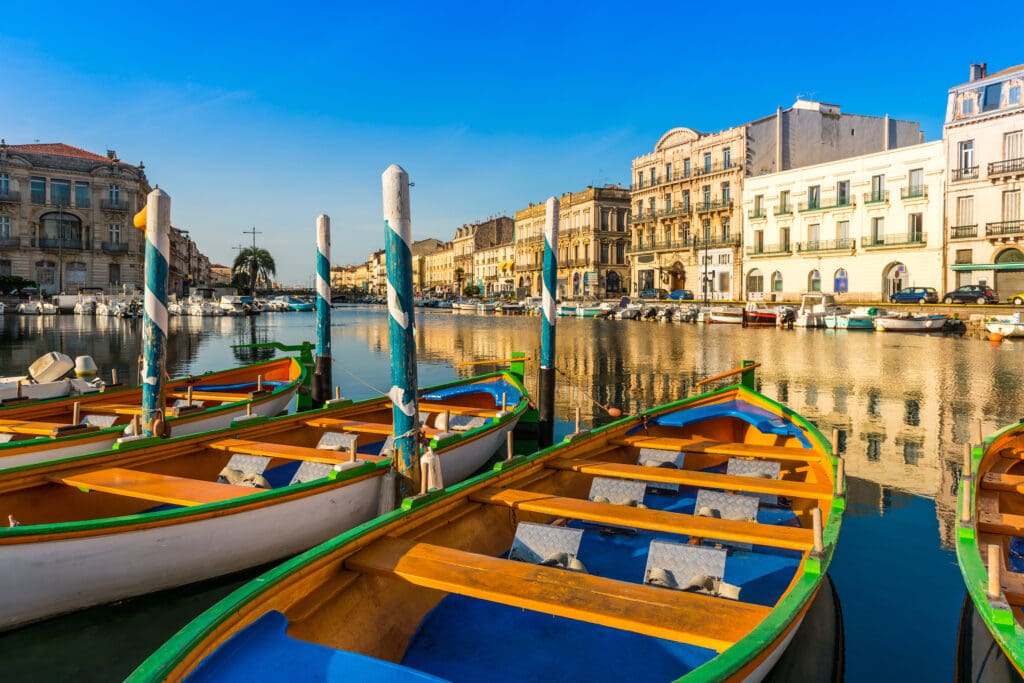 16th,Of,June,2017:,Typical,Sète,Boats,On,The,Royal