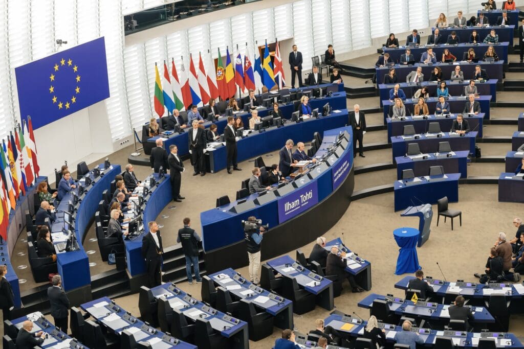 Strasbourg,,France,-,Dec,18,,2019:,Speech,Of,European,Parliament