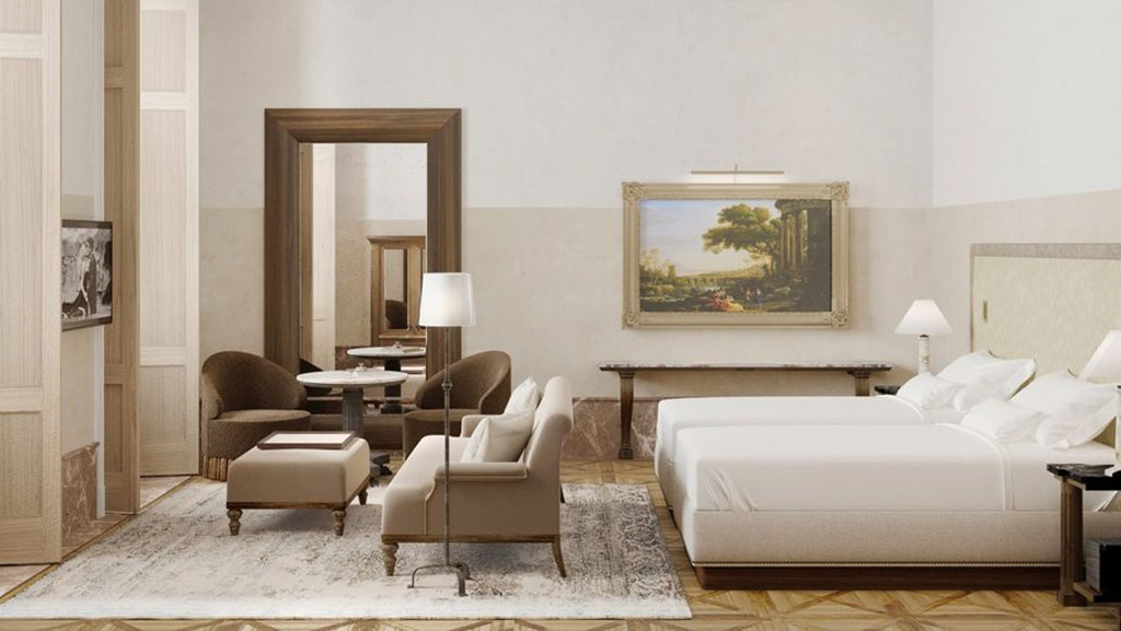 Mandarin-Oriental-Rome-Deluxe-Bedroom