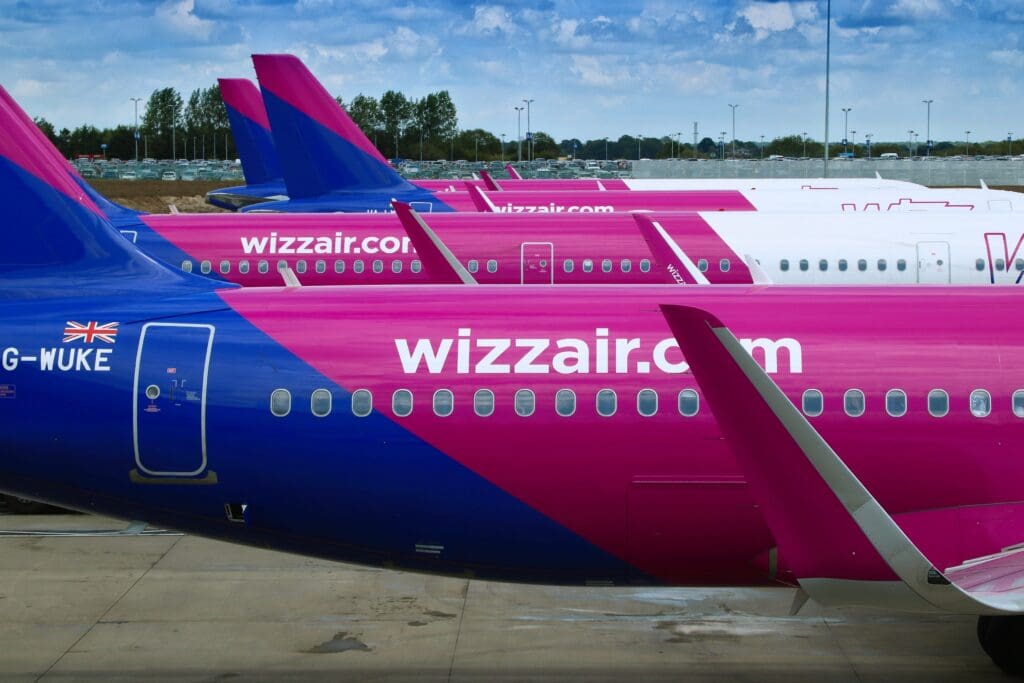 Luton,,Uk,-,July,12,,2019:,Wizz,Air,Airbus,A320