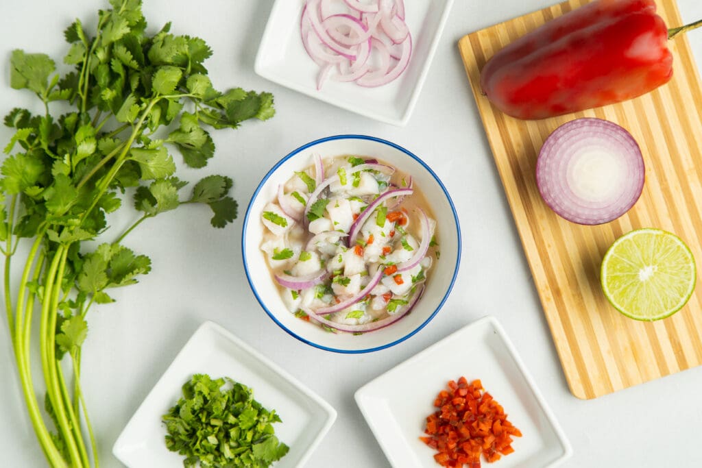 A,Delicious,Ceviche,Recipe,With,White,Background