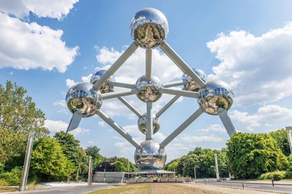 Brussels,,Belgium,-,June,,15,,2023:,The,Atomium,Of,Brussels,