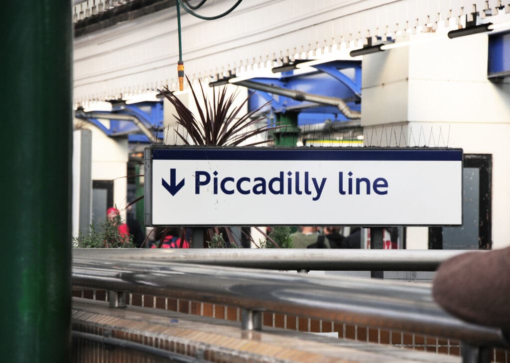 Piccadilly,Line,Underground,Signboard
