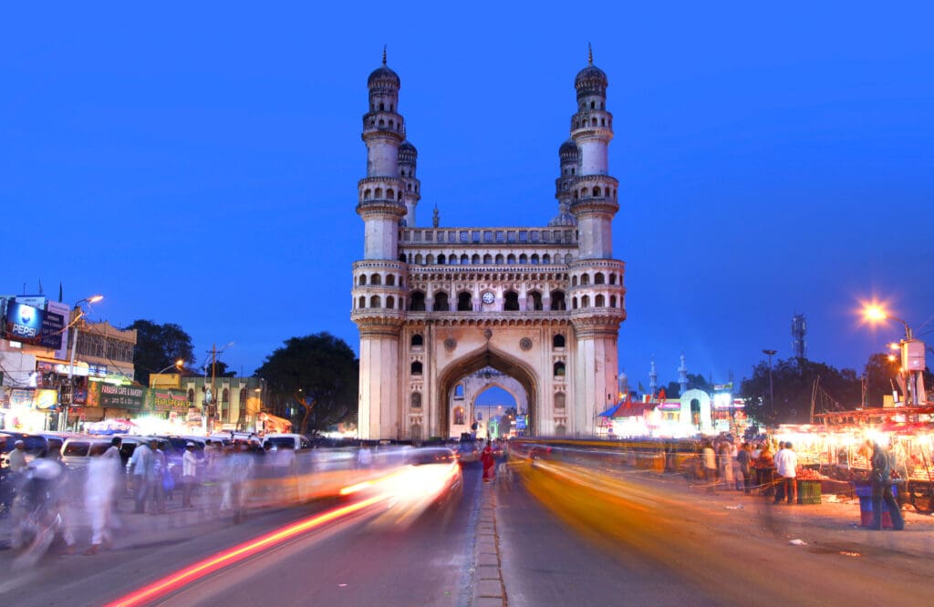 Hyderabad,india,-august,29:,Charminar,In,Hyderabad,On,August,29,2012,,Is