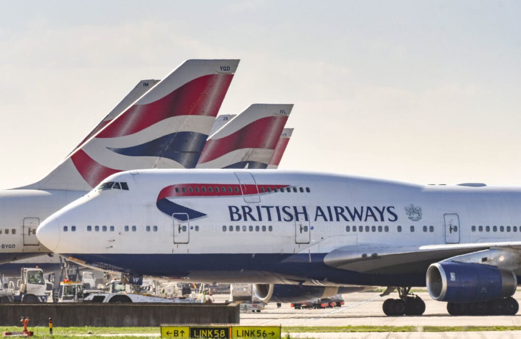 London,,England,-,March,2019:,British,Airways,Boeing,747,"jumbo