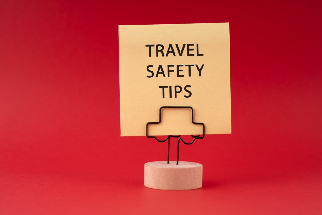 Paper,Note,With,Text,Travel,Safety,Tips