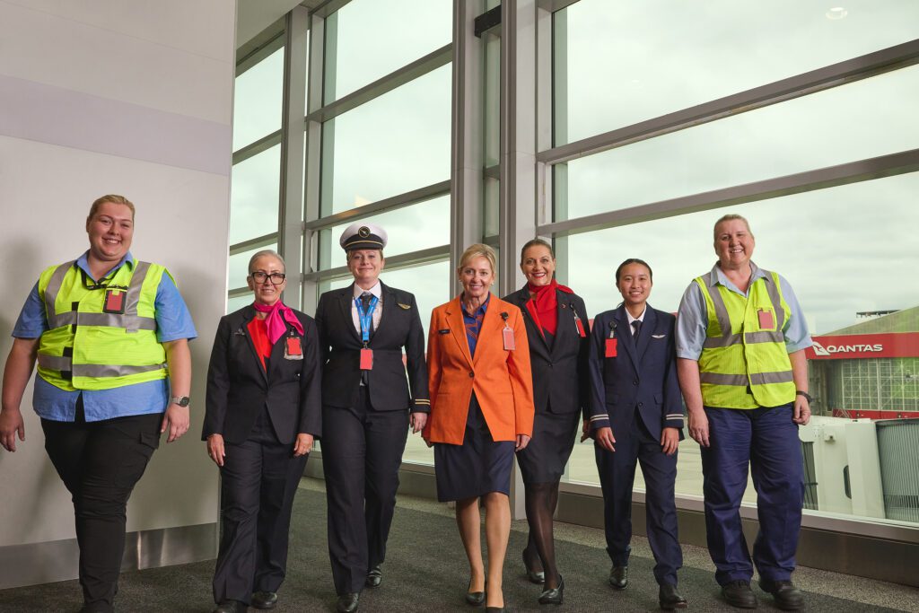 Some of the women from Qantas and Jetstar - International Women's Day 2025 (2)