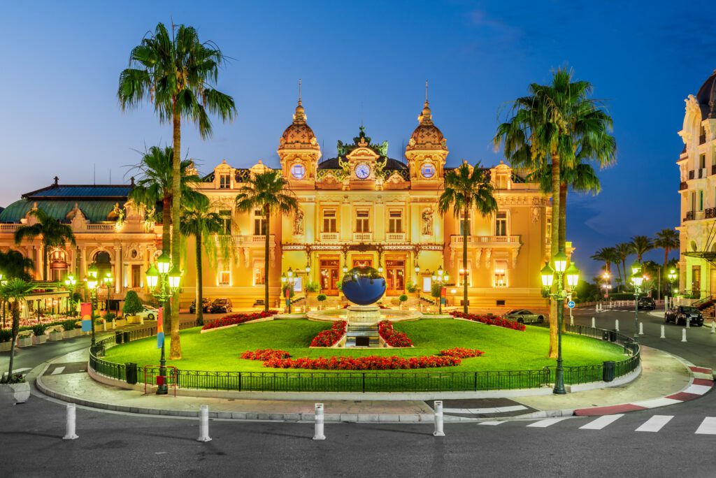 Monte,Carlo.,Casino,,Gambling,And,Entertainment,Complex,In,Monaco,,Cote