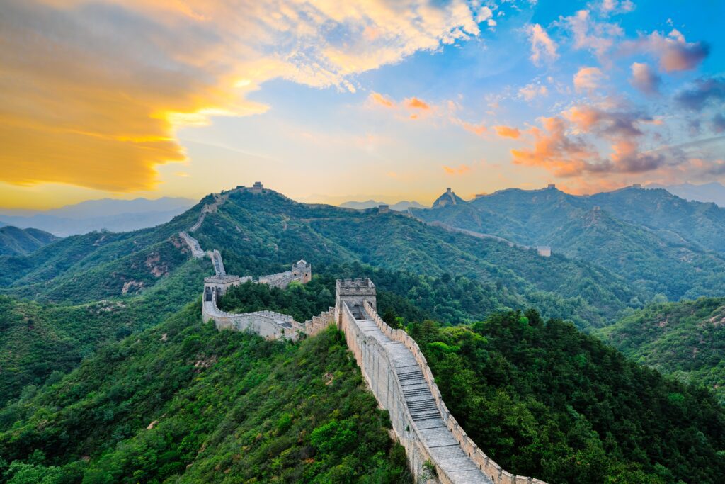 The,Great,Wall,Of,China.,Famous,Travel,Destinations,In,China.