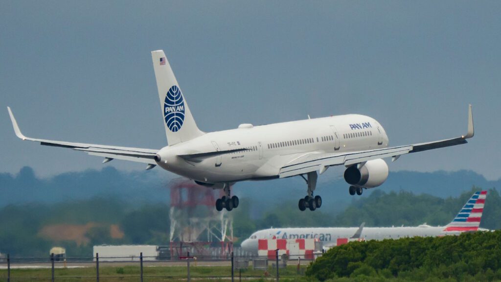 This week, a Boeing 757-200 jet adorned with Pan Am’s iconic blue globe logo and retro branding departed from New York’s JFK Airport, beginning a meticulously curated journey that retraces the airline’s historic Southern and Northern transatlantic routes. The price tag? A cool $60,000 per passenger.