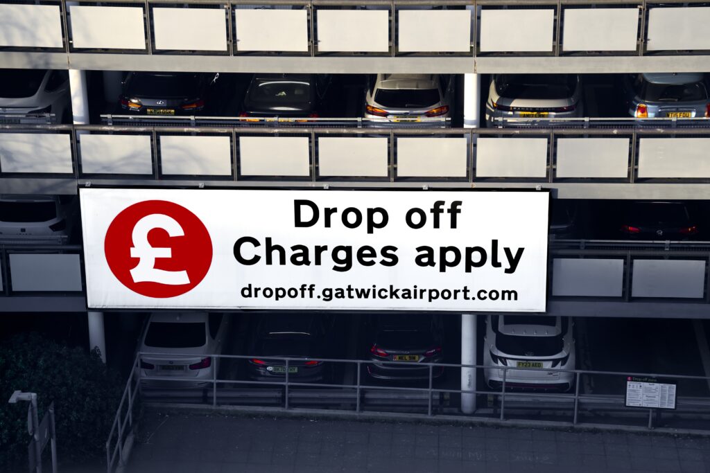 Airport drop off fee